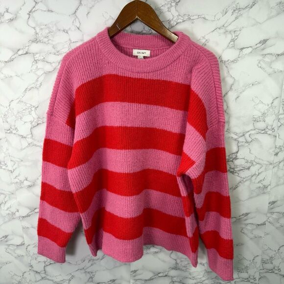 Women’s Plus Sweater sz 2X Macy’s On 34th Chunky Crewneck NEW G453-C - Picture 2 of 8